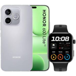 Honor 600 Lite 8+256GB 6.6"5G Velvet Grey DS + Watch 2i ITA