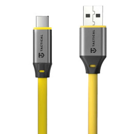 TACTICAL CAVO DATI E RICARICA FAST MAN 2.0 USB TO USB-C 15W 1M YELLOW PER SMARTPHONE