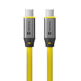 TACTICAL CAVO DATI E RICARICA FAST MAN 2.0 USB-C TO USB-C 15W 1M YELLOW PER SMARTPHONE